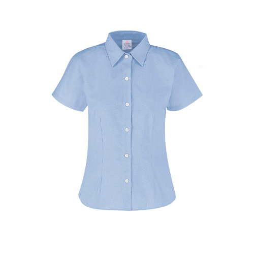 CAMISA YAZ OXFORD DAMA MANGA CORTA - Vista 2